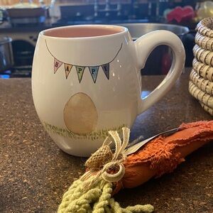 Rae Dunn Artisan Collection White Mug Large